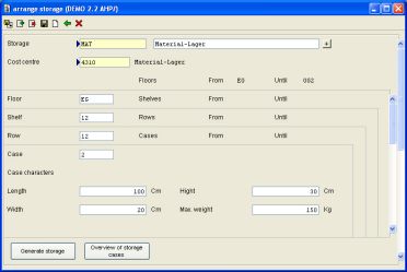 arrange storage